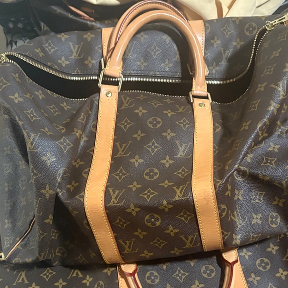 Louis Vuitton Brown Monogram Duffel Bag 50 - Picture 1 of 10